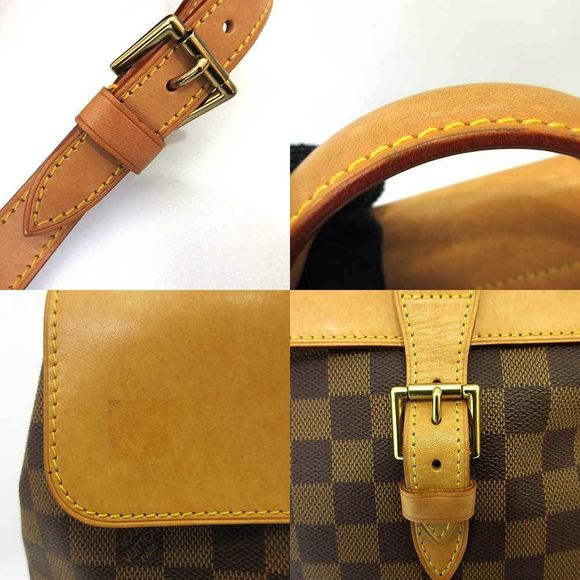 Louis Vuitton Bag Arlequin Ebene Brown Rucksack Backpack - Picture 2 of 4